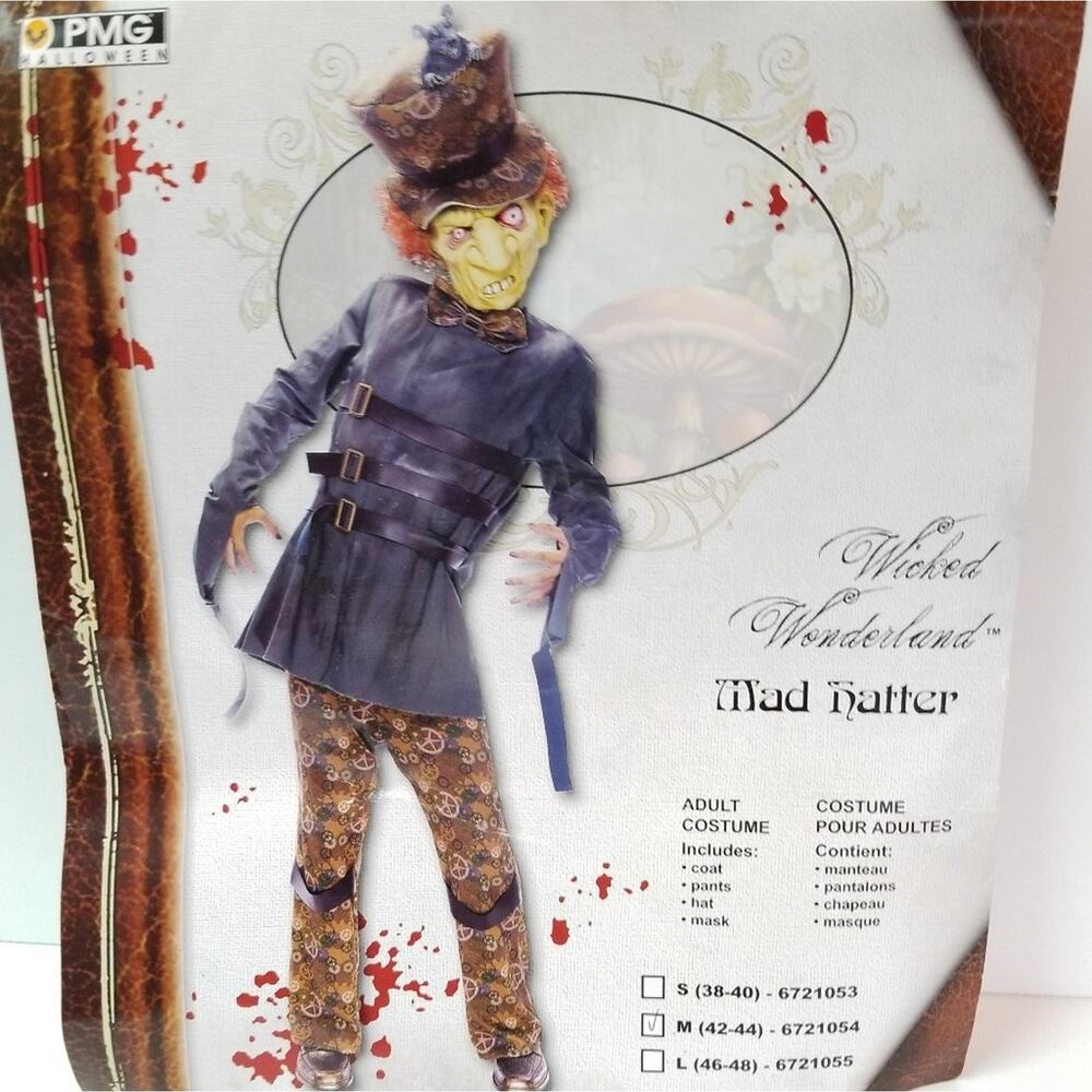 Wicked Wonderland Mad Hatter premium costume M